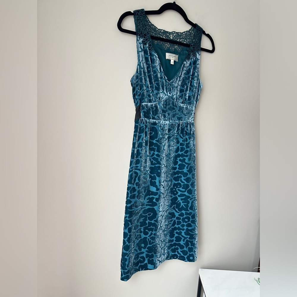 Moulinette Soeurs Blue Midi Dress - Picture 3 of 13